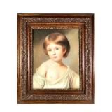 Academic Oil on Canvas Portrait Signed Masson