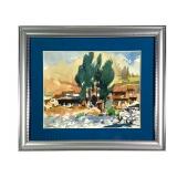 Oscar Cuadros Watercolor 1