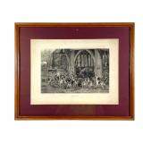 T. Blinks 1890 Sanctuary Photogravure