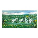 Allyne Harris Gainesville FL Folk Art Painting