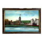 Back Painted Glass 1934 Chicago World's Fair