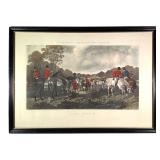 Herring Fox Hunt 1867 Engraving