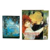2 Art Books Maxfield Parrish & Impressionism