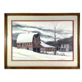 Myra Schuetter Watercolor Chores 1980