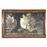 Maxfield Parrish Litho Dreaming Pie Crust FR