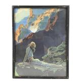 Maxfield Parrish Wild Geese Early 20th C FR Litho