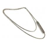 Sterling Artist Signed Necklace 20.0g TW