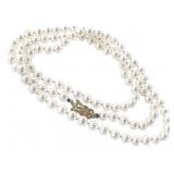 Fine Quality Pearls18K Clasp Mikimoto Japan