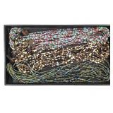 3 - 9 Strand Glass Bead Necklaces