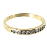 18K Diamond Band Ring 1.9g TW