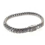 John Hardy Sterling Bracelet 40g TW 7 1/2" L