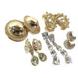5 Pr Christian Dior Earrings Post & Clip