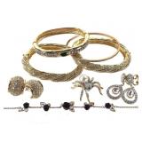 Swarovski Crystal Bracelets Spider Pin+