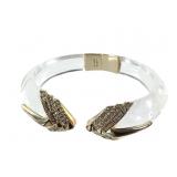 Alex Bittar Hinged Bracelet 2 1/2" W