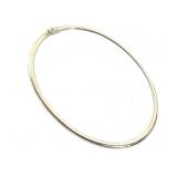 14K Sterling Reversible Necklace 14.4g TW