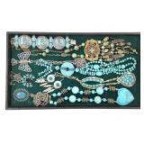 9 Turquoise Necklaces Earrings Bracelet