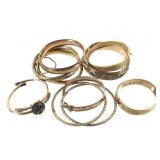 8 Gold Filled Bracelets