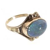 14K Opal Ring 2.3g Sz 6