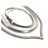 Sterling Necklaces & Bracelet 62.7g TW