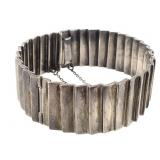 Sterling Bracelet 60.7g TW 2 1/4" W