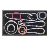 Swarovski Stardust Double Wrap Bracelet Choker+