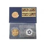Two George Washington Commemorative Medals