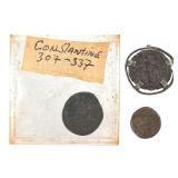 3 Ancient Coins