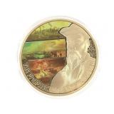 2017 Prophecies of Nostradamus Copper 24k Coin