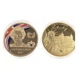 2014/17 Statue of Liberty & Sapphire Jubilee Coins