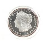 One Troy Ounce .999 Silver Round - Morgan Dollar