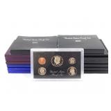 14 Proof Sets as marked