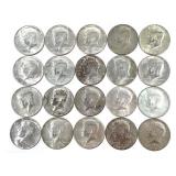 20 40% Kennedy Half Dollars