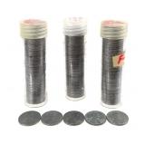 Approx 150 Steel Lincoln Cents in tubes
