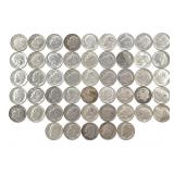 50 Silver Dimes