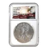 2018 American Silver Eagle Coin NGC MS 70