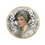 2016 Princess Diana Cu Silver & Gold Pl Coin