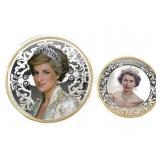 2016/2018 Princess Diana & Queen Elizabeth Coins