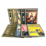 11 Fortune Color Illus Magazines 1930-1931