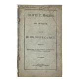 1876 Oliver P Morton Bio Bk Indiana Civil War