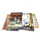 18 Collegiate Early 20th C Sheet Music