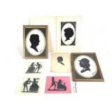 7 Paper Cut Sillouettes