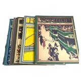 6 Fortune Magazines July - December 1930