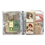 75+ Advertising Trade Cards Litho Can Box Labels+