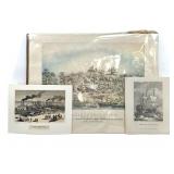 1805 Greenland Whale Fishery & 2 Rep of 19 C Print