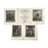 4 1758 Etchings Philipp Andreas Kilian & Index