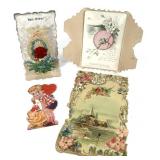 Die Cut 3-D Pop-Up Best Wishes PC & 3 Die Cut Card