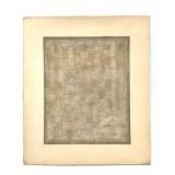 1837 State of Indiana Map by J H Young