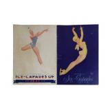 1942 & 46 George Petty Illustr Ice Capades Program
