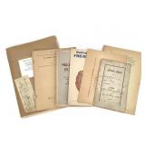 1885 Swiss Confed Cert of Origin & FL Bks