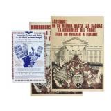 3 Political Protest Posters El Salvador & Anti War